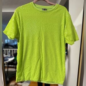 Relaxed, Sequin Shirt